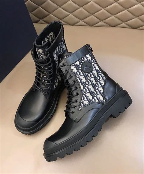 all black christian dior shoes|christian dior men's boots.